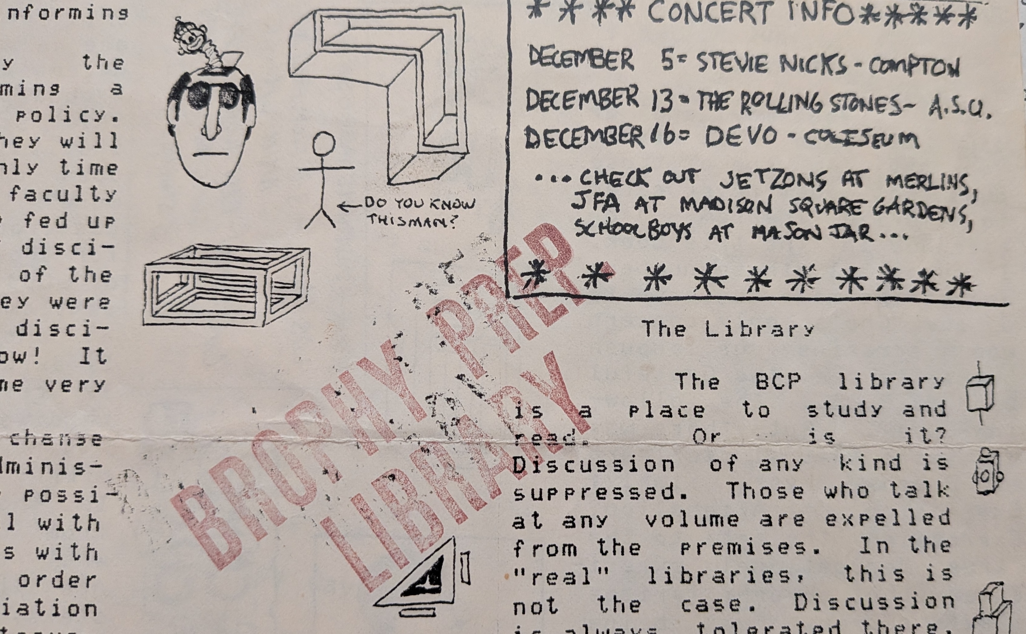 Brophy Prep Library.