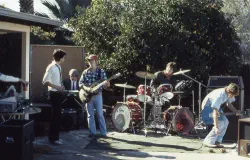 Mark, Cinco, Steve, Steve L., and Pete. Photo by Jerry Crow, with permission.