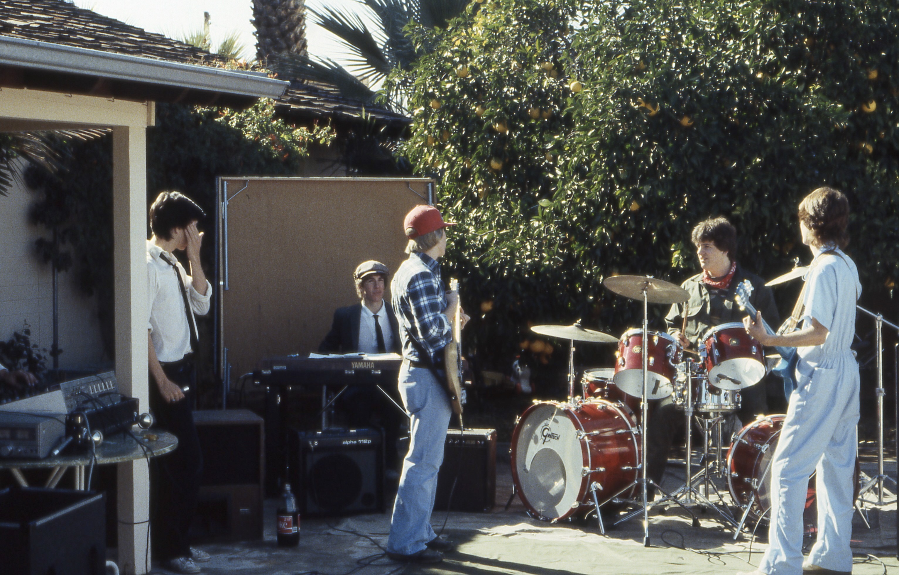 Mark, Cinco, Steve, Steve L., and Pete. Photo by Jerry Crow, with permission.