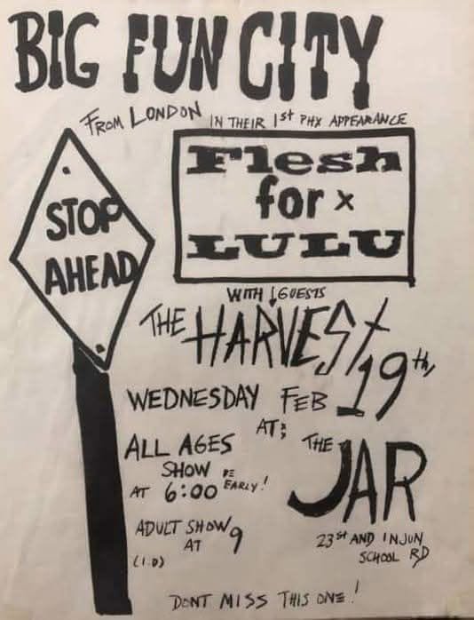 Flesh for Lulu and The Harvest