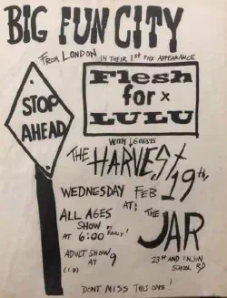 Flesh for Lulu and The Harvest